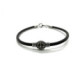 PULSERA TOP SILVER MARRÓN - PU7007PC