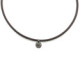 COLLAR TOP SILVER MARRON - CO7007PC