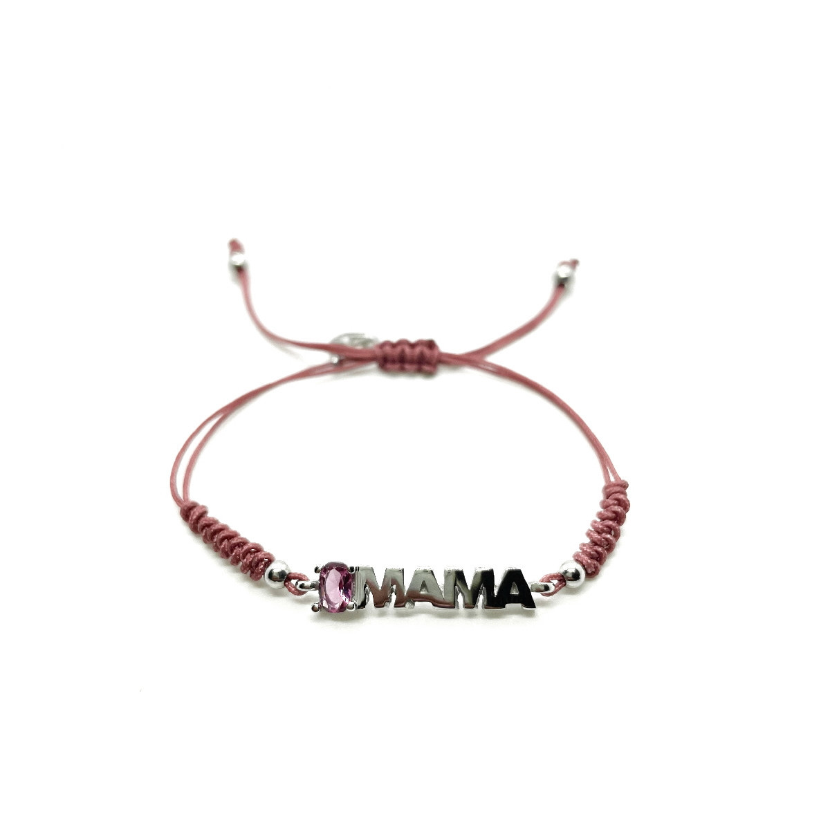 PULSERA TOP SILVER MAMA ROSA - PU7092PMAR