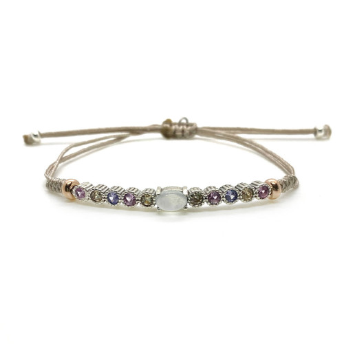 PULSERA XAVIER DEL CERRO CALCEDONIA - 10482CA