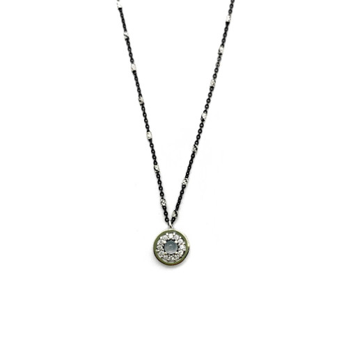 COLLAR XAVIER DEL CERRO CALCEDONIA - 10723CA
