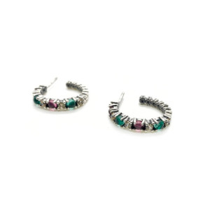 XAVIER DEL CERRO HOOPS EARRINGS - 10765RV