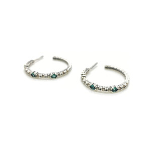 XAVIER DEL CERRO HOOPS EARRINGS - 10385V