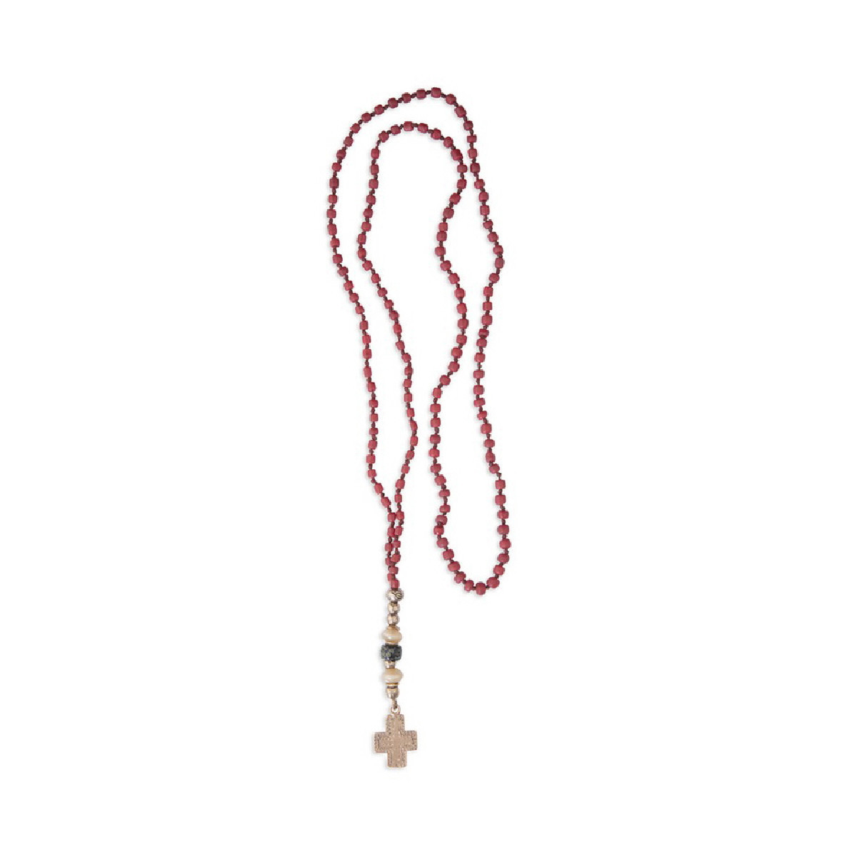 COLLAR PLATADEPALO - BN009X