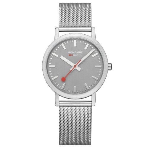 RELOJ MONDAINE SBB CLASSIC - ACERO MATE (36MM) - M6603031411SBBV