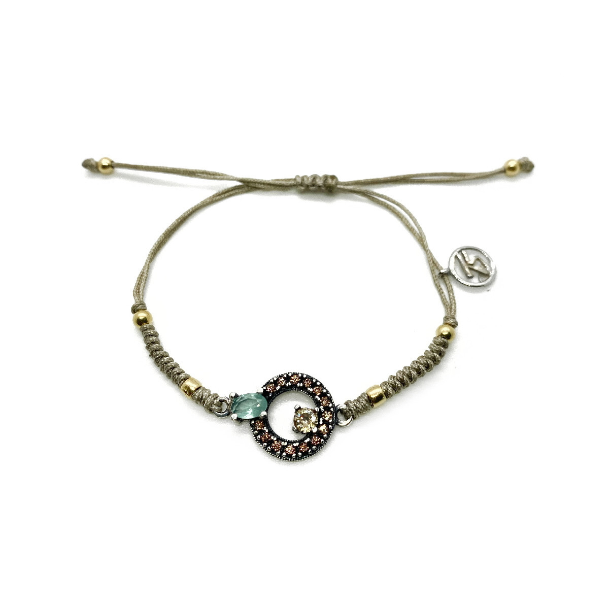 PULSERA TOP SILVER CALCEDÓNIA - PU7096PMA