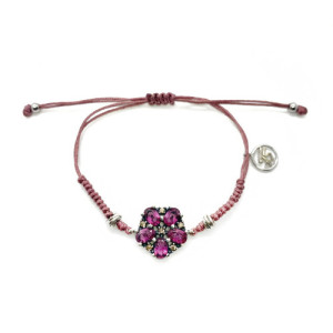 PINK TOP SILVER BRACELET - PU7065PMAR