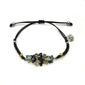 PULSERA TOP SILVER CALCEDÓNIA - PU7121PMA