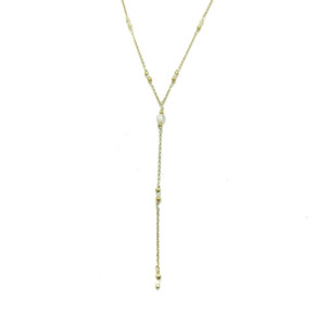 COLLAR ALISIA ESCOTE PIEDRA LUNA - AL1575ORO PIETRALUNA