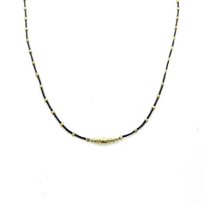 COLLARET ALISIA NEGRE - AL3619ORO NERO