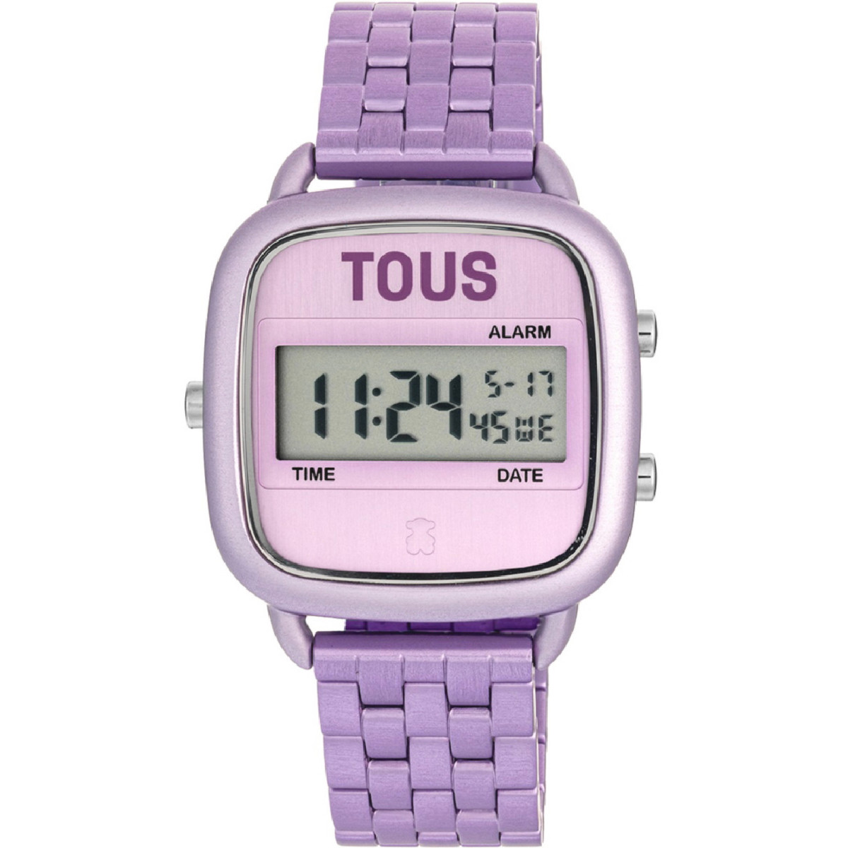 Reloj digital con brazalete de acero D-Logo