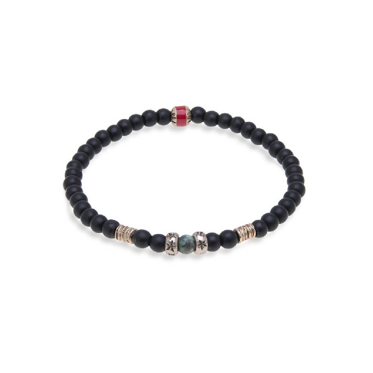 PULSERA PLATADEPALO BOLAS - BB024D T/M