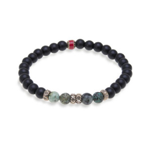 PULSERA PLATADEPALO BOLAS - BB024B T/M