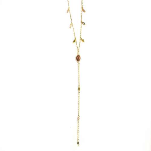 COLLAR ALISIA TURMALINES - AL1708ORO