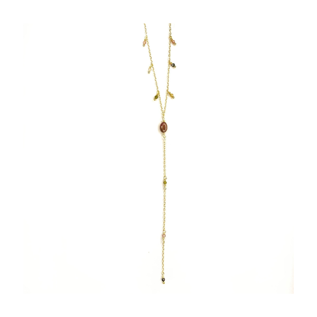 COLLAR ALISIA TURMALINES - AL1708ORO