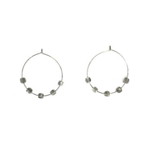 ARRACADES ALISIA LABRADORITA - AL2538ARGENTO LABRAD