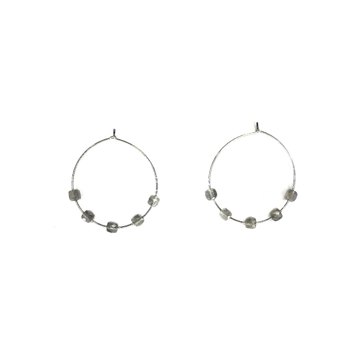 PENDIENTES ALISIA LABRADORITA - AL2538ARGENTO LABRAD