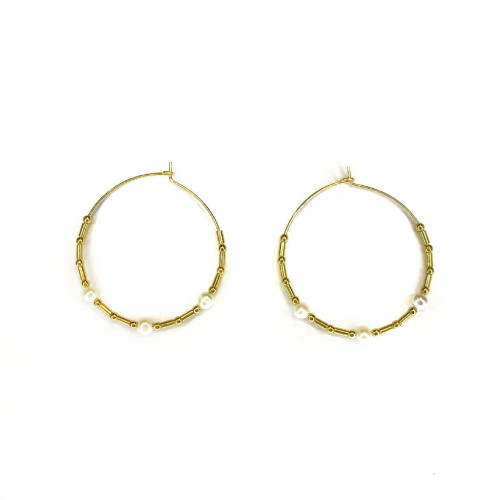 PENDIENTES ALISIA PERLA - AL3520ORO PERLA