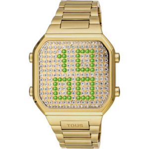 RELOJ TOUS D-BEAR LED PAVE ZRC - 3000130700