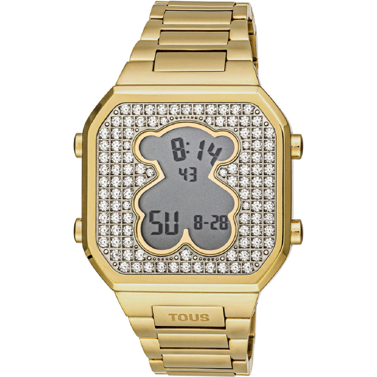 RELOJ TOUS D-BEAR DIGITAL ZIRCONITAS IPG - 3000130800