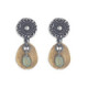 CHALCEDONY PLATADEPALO EARRINGS - WE116X