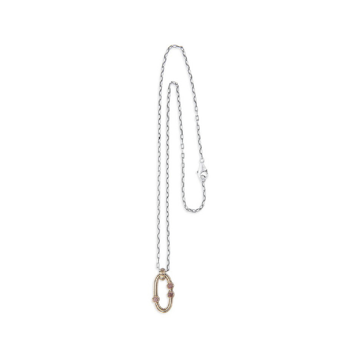 COLLAR PLATADEPALO - WN212X