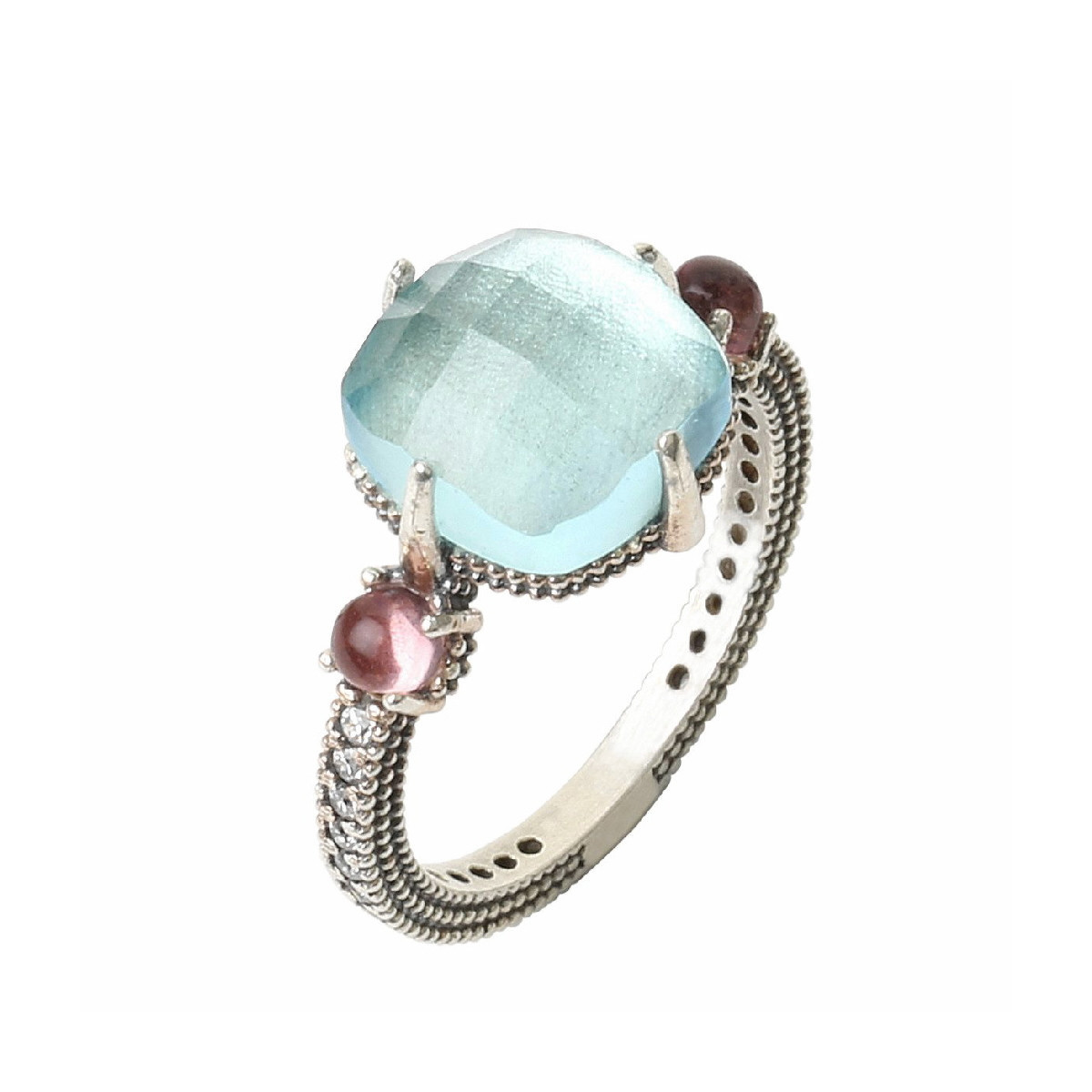 ANILLO SUNFIELD AGUAMARINA - AN064671/17