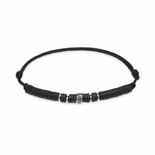 BLACK PLATADEPALO BRACELET - BB051N T/U