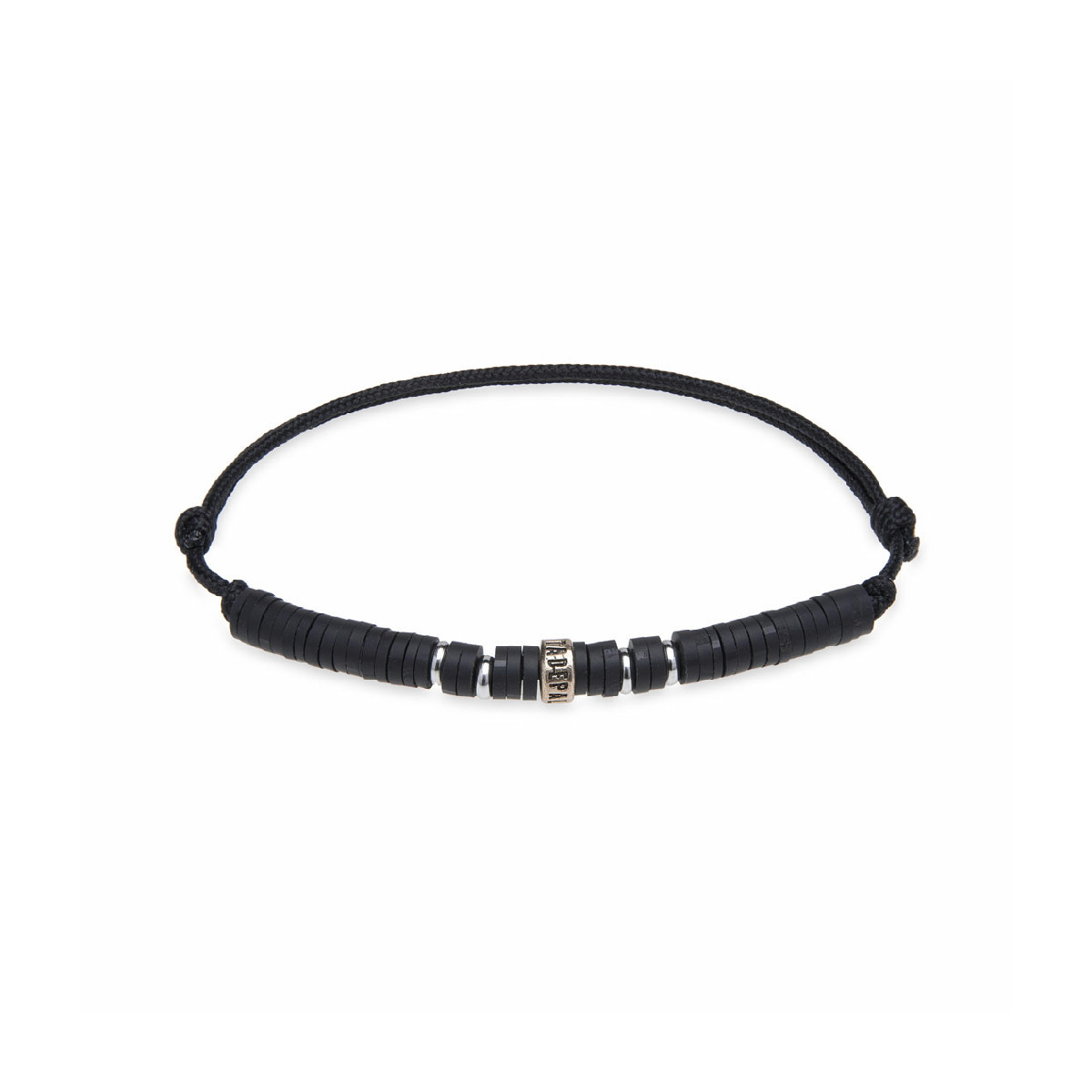 BLACK PLATADEPALO BRACELET - BB051N T/U