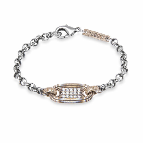 PULSERA PLATADEPALO - WB421X T/19
