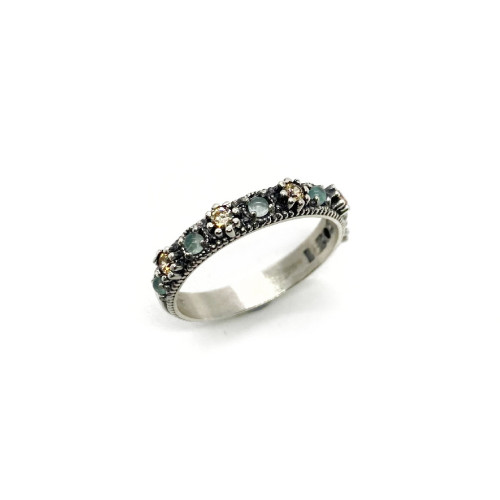 CHALCEDONY TOP SILVER RING - AN7035P