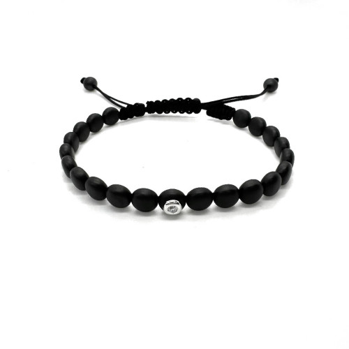 CERAMIC OROTECH BRACELET - BK 5-190 SHW