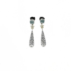 CHALCEDONY XAVIER DEL CERRO EARRINGS - 10499