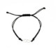 WHITE GOLD 2 HEARTS EKAN BRACELET - 084696