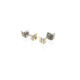 PENDIENTES BOCCIA TITANIO - 0518-03