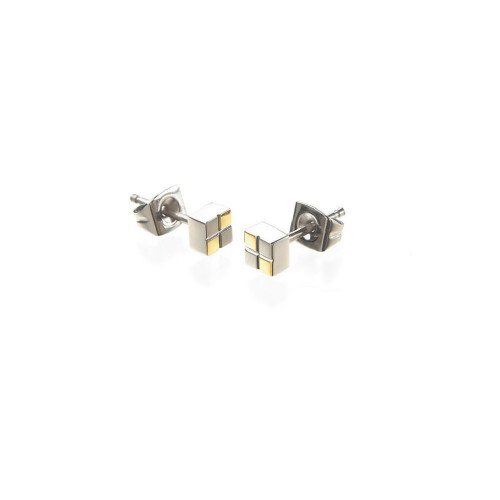 PENDIENTES BOCCIA TITANIO - 0518-03