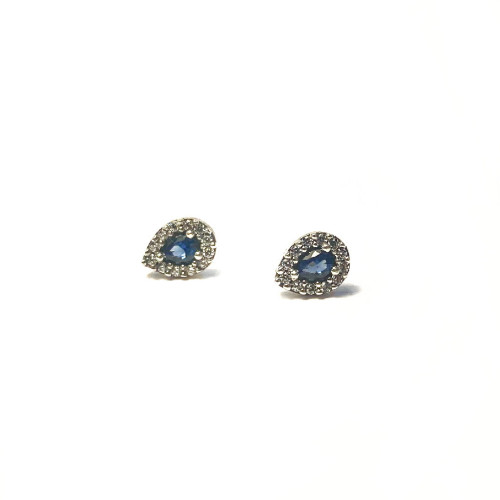 BLUE XAVIER DEL CERRO EARRINGS - 11020G