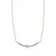 COLLAR ALISIA TANZANITA PERLA - AL4109ORO TANZANITE