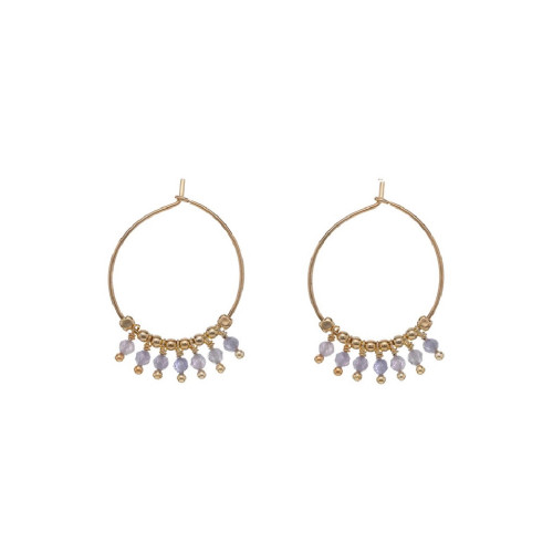 PENDIENTES ALISIA ORO TANZANITA - AL905ORO TANZANITE