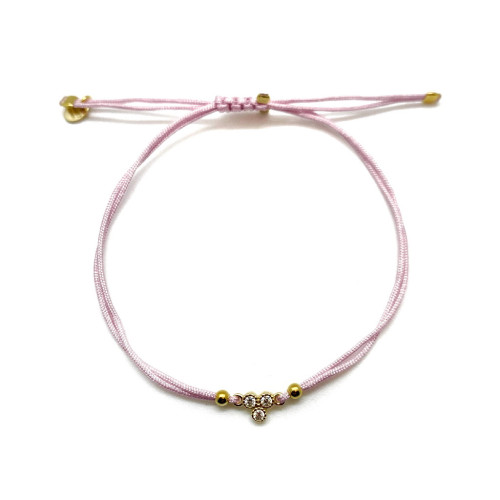 PULSERA ALISIA ROSA - AL4250ORO LILLA