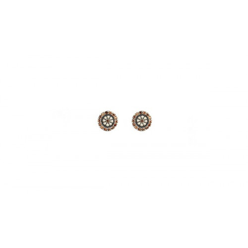 BROWN SUNFIELD EARRINGS - PE063978