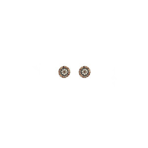 BROWN SUNFIELD EARRINGS - PE063978