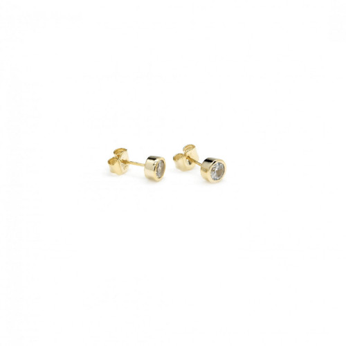 PENDIENTES LINEARGENT PLATA CIRCONITA - 9159-G-A