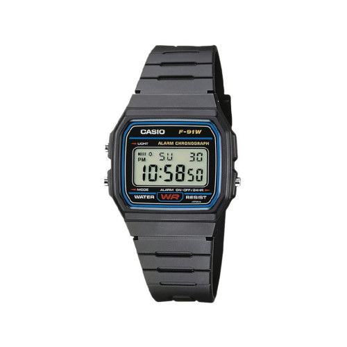 CASIO DIGITAL WR - F-91W-1YER