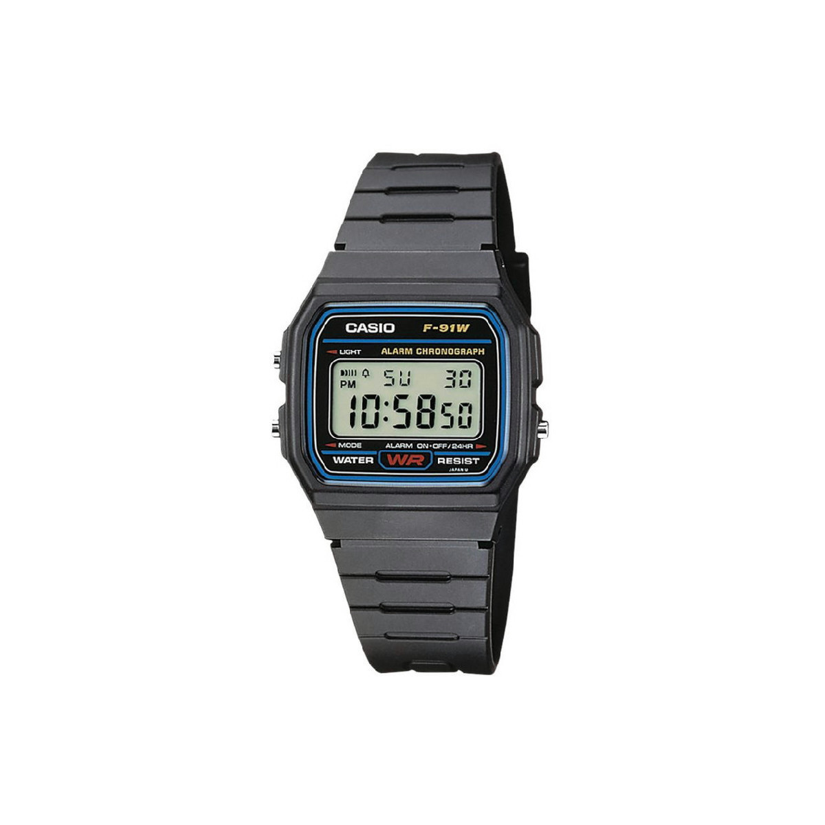 CASIO DIGITAL WR - F-91W-1YER