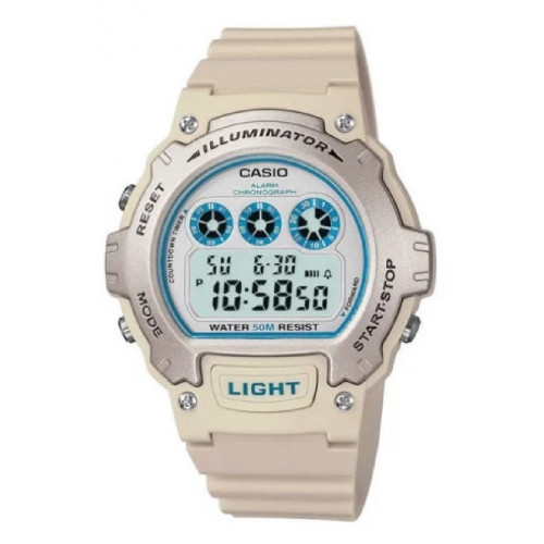 CASIO DIGITAL COLOR PEDRE - W-214H-8AVES