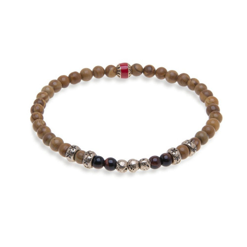 PULSERA PLATADEPALO BOLAS - BB019D T/M