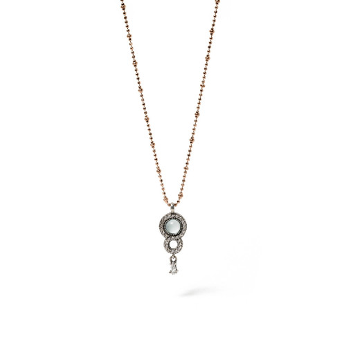 COLLAR SUNFIELD CUARZO AGUAMARINA - CL065241/17