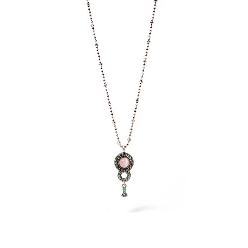 COLLAR SUNFIELD CUARZO ROSA - CL065241/56