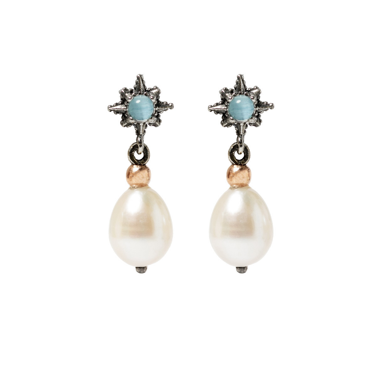 PENDIENTES SUNFIELD PERLA - PE065251/49